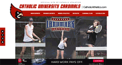 Desktop Screenshot of catholicathletics.com