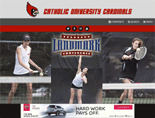 Tablet Screenshot of catholicathletics.com